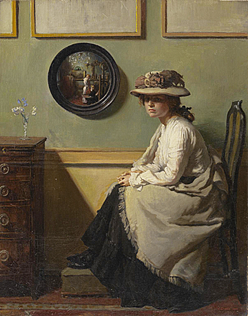 The Mirror, 1900, Sir William Orpen, Londres, Tate Britain