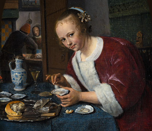 La Mangeuse d’huîtres, c. 1658-1660, Jan Steen