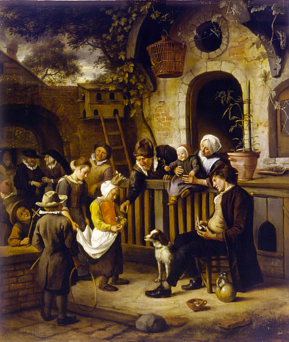 Le petit quêteur, vers 1663-1665, Jan Steen