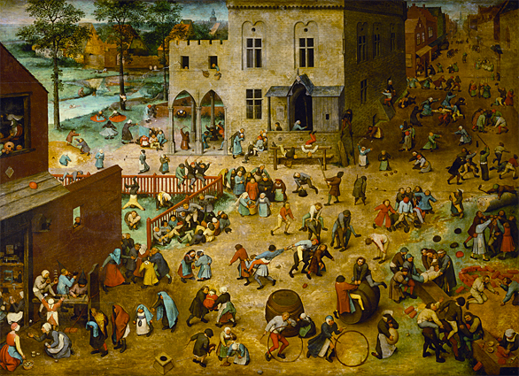 Jeux d’enfants, 1560, Pieter Bruegel