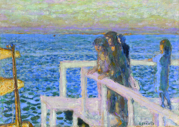 El embarcadero en Cannes, 1928-1934, Pierre Bonnard