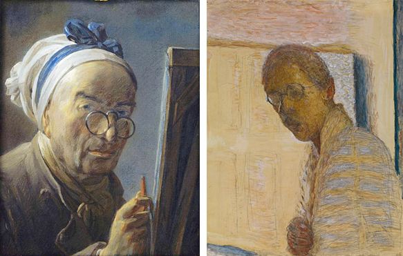 Autoportrait de Chardin; Portrait de l’artiste par lui même, 1930, Pierre Bonnard