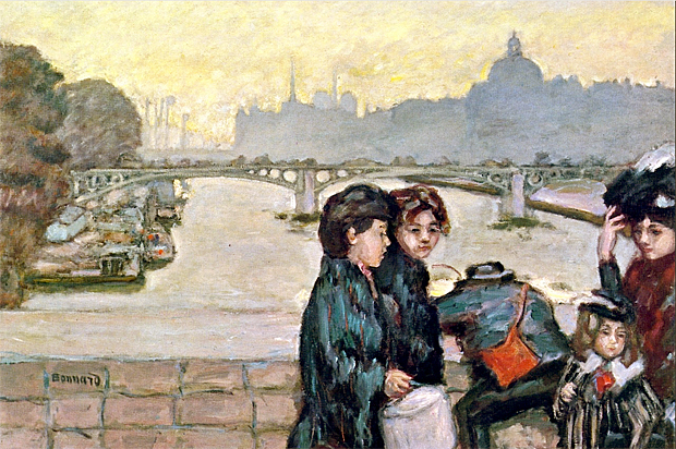 Pont du Carrousel, 1903, Pierre Bonnard, Los Angeles County Museum of Art