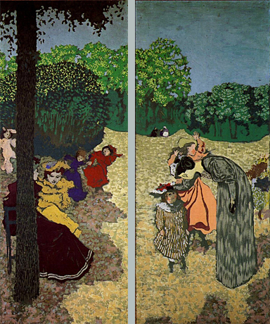 Jardines públicos, Edouard Vuillard