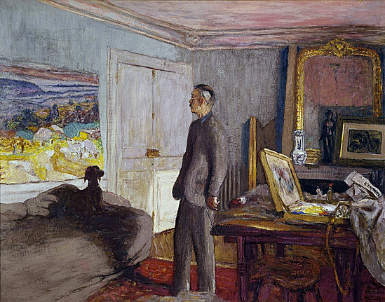 Portrait de Pierre Bonnard, 1935, Edouard Vuillard