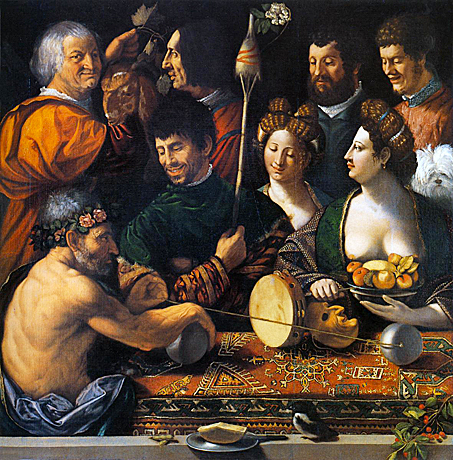 Brujería o Alegoría de Hércules, h. 1535, Dosso Dossi, Florencia, Galleria degli Uffizi