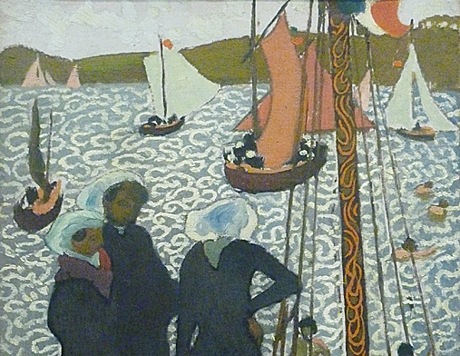 Regates à Perros-Guirec, 1892, Maurice Denis, Paris, musée d’Orsay