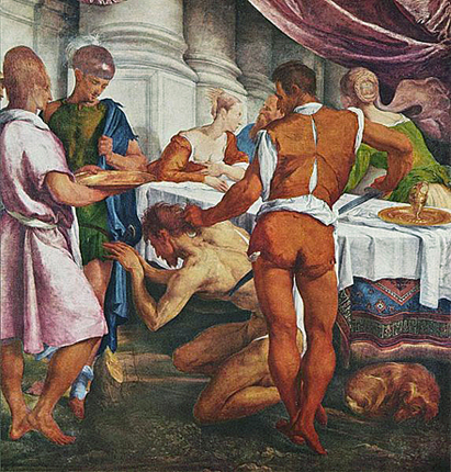 La décollation de saint Jean Baptiste, vers 1549, Jacopo Bassano La décollation de saint Jean Baptiste, vers 1549, Jacopo Bassano