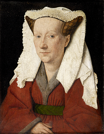 Portrait de Margareta van Eyck, 1439, Jan van Eyck, Portrait de Margareta van Eyck, 1439, Jan van Eyck
