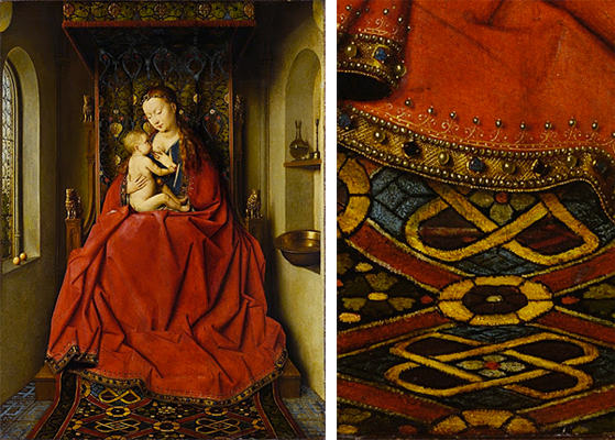 Vierge à l'Enfant (Vierge de Lucques), Jan van Eyck