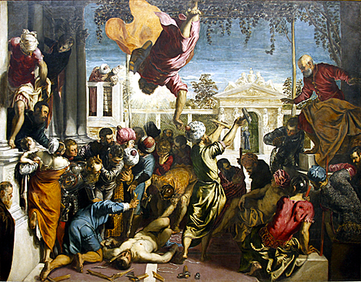 Le Miracle de saint Marc libérant l'esclave, 1548, Tintoret Le Miracle de saint Marc libérant l'esclave, 1548, Tintoret
