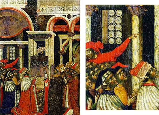 La Découverte du corps de saint Marc, Paolo Veneziano La Découverte du corps de saint Marc, Paolo Veneziano