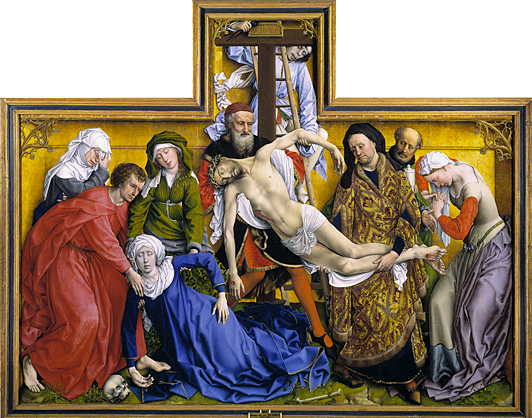 Descendimiento de la Cruz, 1435, Rogier van der Weyden Descendimiento de la Cruz, 1435, Rogier van der Weyden