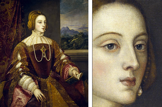 Isabelle de Portugal, vers 1545, Titien Isabelle de Portugal, vers 1545, Titien