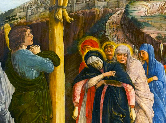 Crucifixion, Andrea Mantegna Crucifixion, Andrea Mantegna