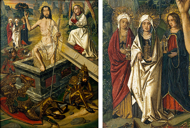 Résurrection, Bartolomé Bermejo Résurrection, Bartolomé Bermejo