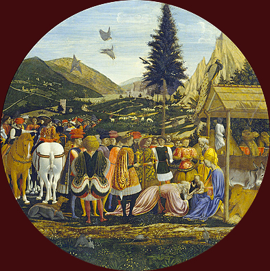 L'adoration des Mages, 1439-41, Domenico Veneziano L'adoration des Mages, 1439-41, Domenico Veneziano