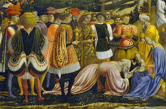L'adoration des Mages, 1439-41, Domenico Veneziano L'adoration des Mages, 1439-41, Domenico Veneziano