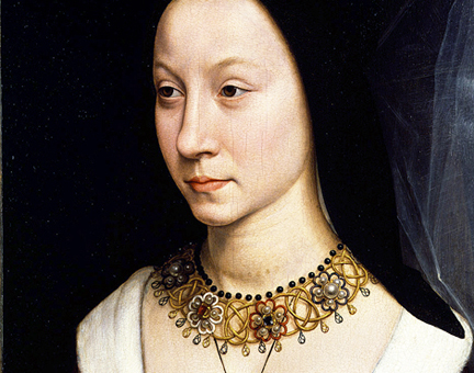 Portrait de Maria Portinari, Hans Memling Portrait de Maria Portinari, Hans Memling