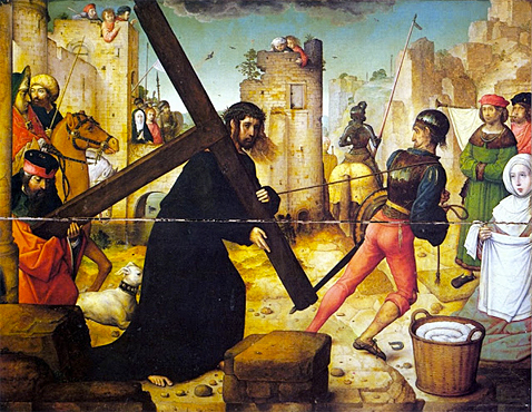 Portement de Croix, 1505, Juan de Flandes Portement de Croix, 1505, Juan de Flandes