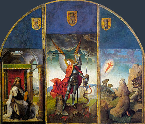 Retable de saint Michel, vers 1506, Juan de Flandes