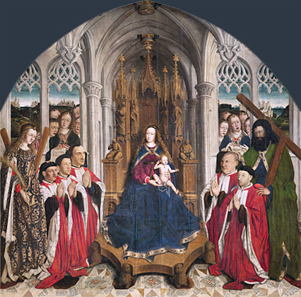 La Vierge des Conseillers,1445, LLuís Dalmau