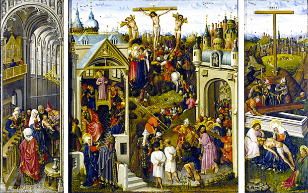 Triptyque, 1445, Louis Allyncbrood Triptyque, 1445, Louis Allyncbrood