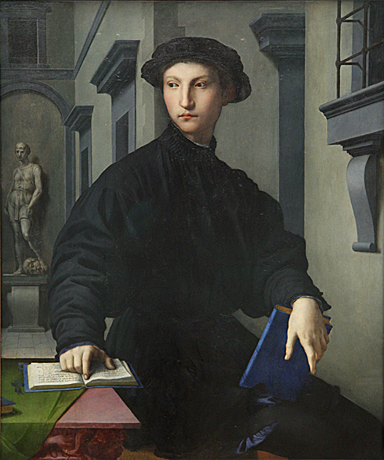 Portrait d’Ugolino Martelli, Agnolo Bronzino