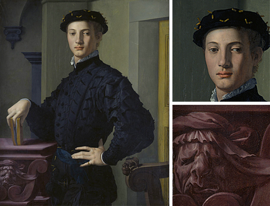 Retrato de un joven, Bronzino