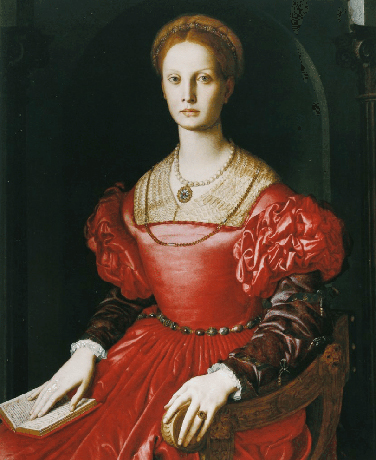 Portrait de Lucrezia Panciatichi, 1541-1545, Agnolo Bronzino