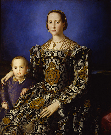 Eleonora de Toledo y su hijo, Bronzino