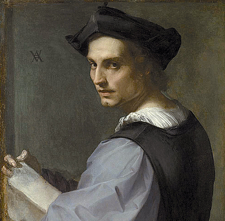 Retrato de un hombre, c. 1518, Andrea del Sarto