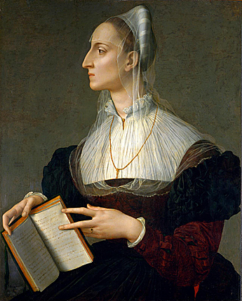 Laura Battiferri, vers 1555/60, Agnolo Bronzino