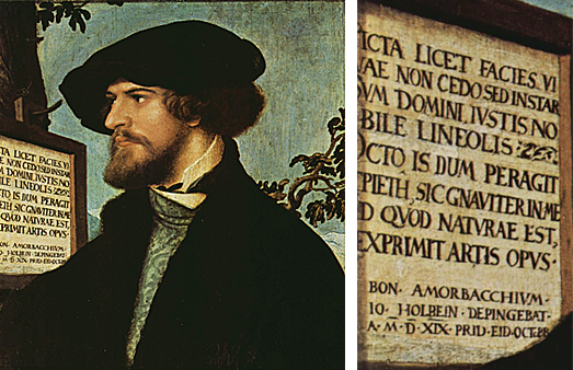 Retrato de Boniface Amerbach, 1519, Hans Holbein