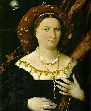 Retrato de Lucina Brembati, Lorenzo Lotto