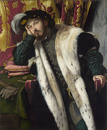 Retrato de hombre joven, Moretto da Brescia