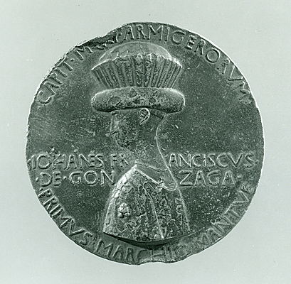 Medalla de Gian Francesco Gonzaga,  Pisanello
