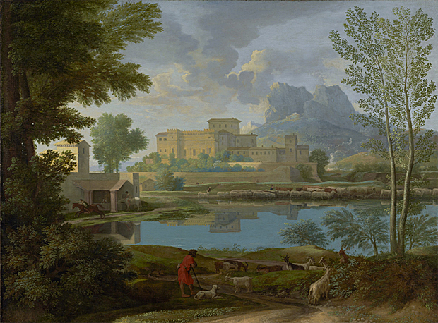 Paisaje en tiempo de calma, 1651, Nicolas Poussin