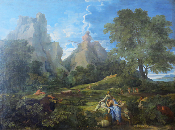 Paysage avec Polyphème, 1649, Nicolas Poussin