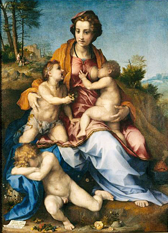 La Charité, 1518, Andrea del Sarto