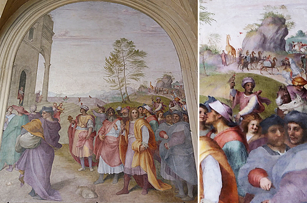 El Viaje de los Magos, 1511, Andrea del Sarto