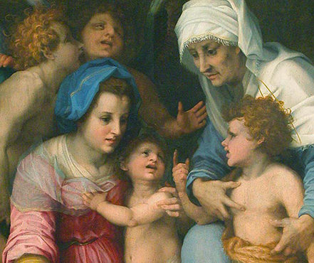La Virgen y el Niño, Andrea del Sarto