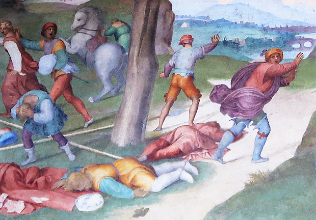 El Castigo de los pecadores, Andrea del Sarto