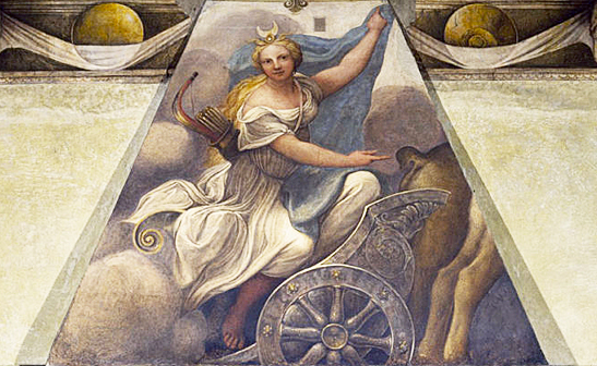 Diana, 1519, Correggio