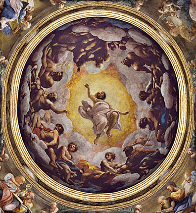 La Visión de san Juan, 1520-1521, Correggio