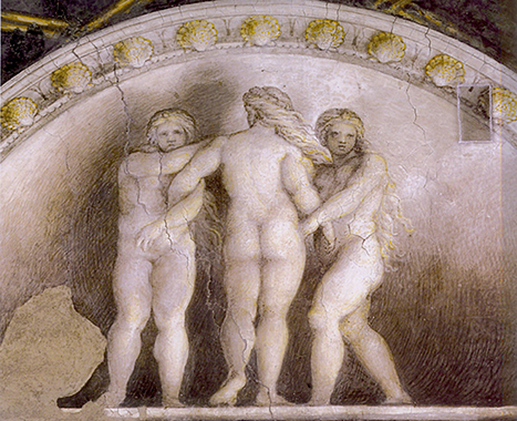 Las Tres Gracias, 1519, Correggio