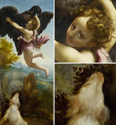 Ganimedes, 1531, Correggio