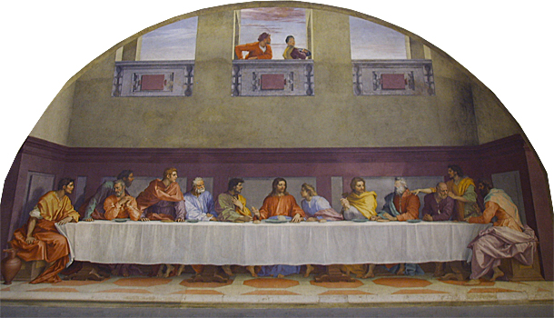 La Última Cena, 1526-1527, Andrea del Sarto