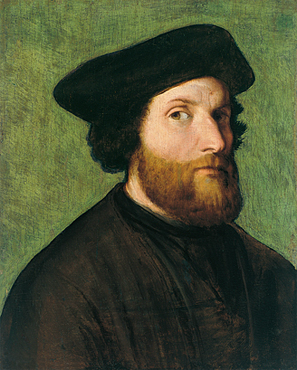 Autorretrato, c. 1545, Lorenzo Lotto