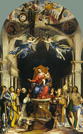 Retablo Colleoni, 1513-1516, Lorenzo Lotto